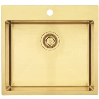 Lavabo Kubus 540 Soft Køkkenvask, PVD Guld/Sand