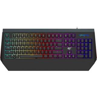 HAVIT HV-KB370L RGB-baggrundsbelyst mekanisk gaming tastatur.