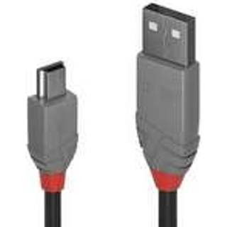 Lindy Anthra USB-A til Mini-B kabel, USB 2.0 | 1 meter | PRIS-MATCH