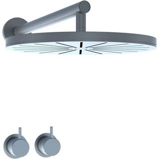 Vola 5261 termostatbruser med 060 hovedbruser - Rustfrit stål