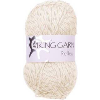 Viking Reflex 460 Rød Indhold: 51% Uld, 34% polyester, 15% reflextråd Vægt/længde: 50 gram = ca. 84 meter Anbefalede pinde: 3.5 mm Strikkefasthed: 10 cm = 22 m Vask: Finvask / Max 30ºC.