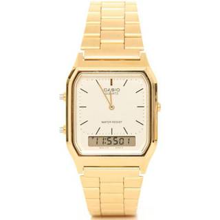 Casio Collection Quartz Gold Dial Gold Stainless Steel Bracelet Unisex Watch AQ-230GA-9DMQYES