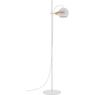 Michael Waltersdorff - D.C Gulvlampe 1 Arm Opal/eg/sort - Halo Design - Hos Lampeagenten