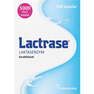 Lactrase Kapsler (100 stk.)