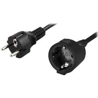 DELTACO Power CEE 7/7 Power CEE 7/4 Black 3m