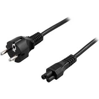 DELTACO CABLE  POWER CORD  3-PIN XPLORE/LAPTOP  3.0 M NS