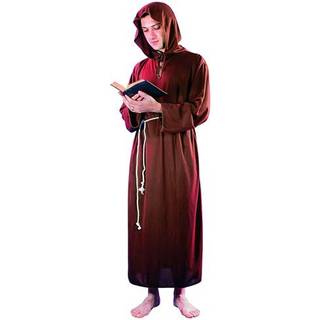 Brun munkekostume - One size