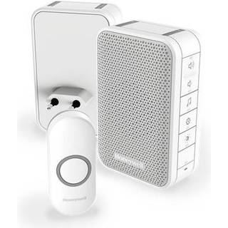 Honeywell hjem og have 2 dørklokker hvid