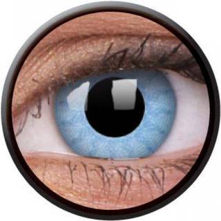 ColourVUE Crazy Lens - Solar Blue - med styrke (2 linser)