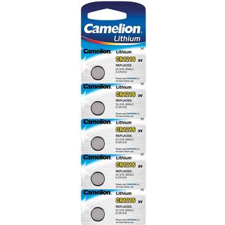 Camelion CR1216/3V, knapcellebatteri, litium, 5-pak