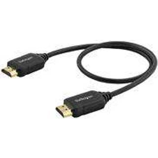 StarTech.com HDMM50CMP HDMI-kabel 0,5 m HDMI Type A (Standard) Sort