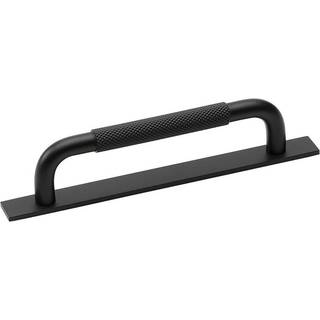 Beslag Design Helix/Bagplade greb, 128 mm, mat sort