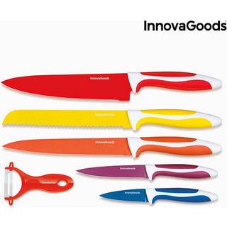 Keramiske Knive og Skræller Knoolvs InnovaGoods 6 Dele - WeDoBetter.dk