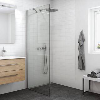 Dansani Fast væg, 67-69 cm - Satin/klart glas