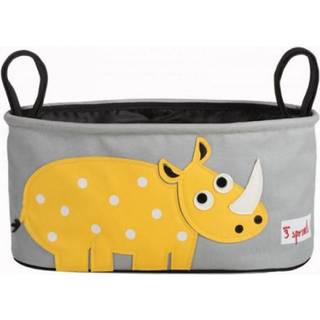 3 Sprouts Opbevaringskurv til klap- og barnevogn (Stroller organizer), Næsehorn