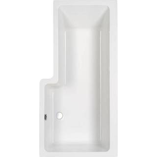 Strømberg Quantum Showerbath Badekar, 170x85 cm - Venstrevendt