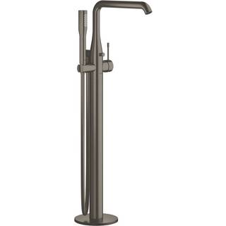 Grohe Essence fristående kararmatur med bruser i børstet sort krom