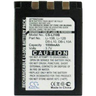 Batteri til LI-10B / LI-12B erstatningsbatteri