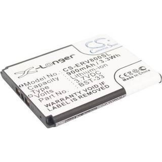 Sony Ericsson V800 / W900i / Z800i (BST-33) (Kompatibelt)