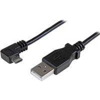 StarTech.com Micro-USB Charge-and-Sync Cable M/M - Right-Angle Micro-USB - USB cable - 50 cm