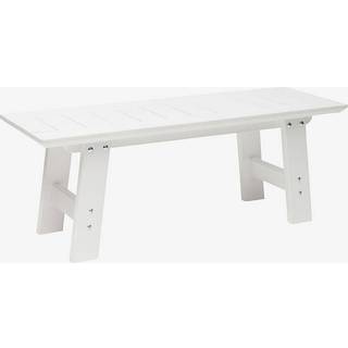 Hillerstorp Cecilia bænk Hvid fyrretræ 40 x 120 cm