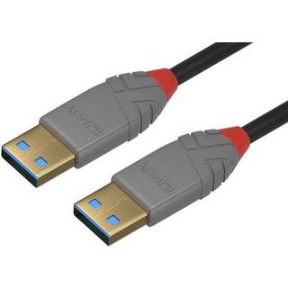 Lindy USB 3.0 kabel - USB-A / USB-A - Anthra Line - 3 m