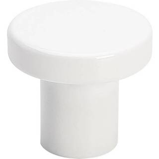 Beslag Design 2078 knop, Ø25 mm, hvid