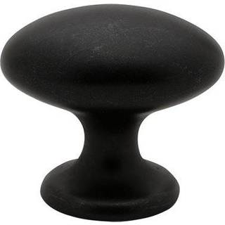 Beslag Design 401 knop, 40 mm, antik sort