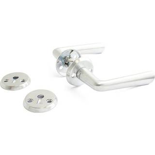 Habo Seattle indvendigt dørgreb inkl. nøgleskilt, børstet krom