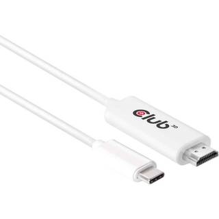 CLUB3D USB C to HDMIT 2.0 UHD Cable Active 1.8 M./5.9 Ft.