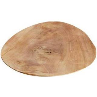 MUUBS Drop tallerken 19x25 cm Natur