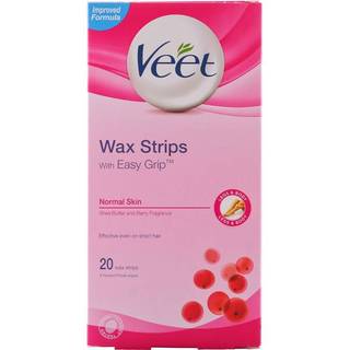 Veet Wax Strips Easy Grip For Normal Skin 20Pcs