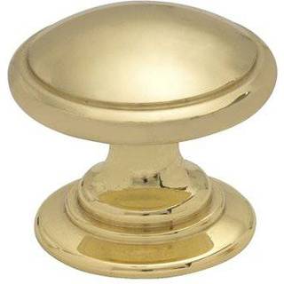 Beslag Design 24466 Knob Polished Brass Large - Knopper og dørhåndtag Poleret Messing - 39643-11
