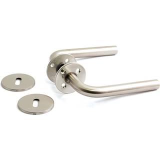 Habo dørgreb L-form 16 rustfri 20193