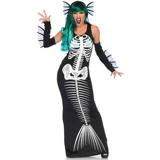 Skeleton Siren kostume