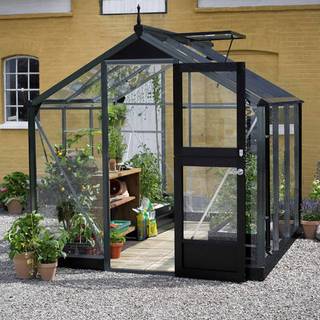 Juliana Compact drivhus - Antracit