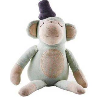 Monty monkey Bamse 50 cm grøn