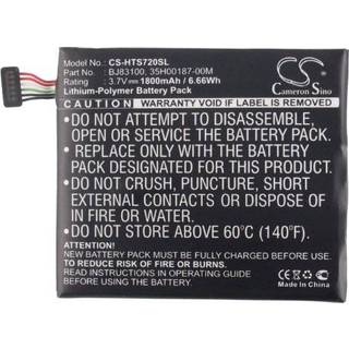 Batteri til HTC One X mfl. erstatningsbatteri