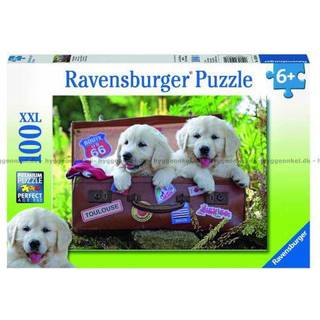 Ravensburger Puslespil Rejsende Hundehvalpe 100 Brikker