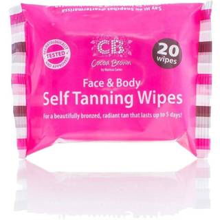 Cocoa Brown Self Tanning Wipes Face & Body 20 pcs 20 pcs - pcs 20