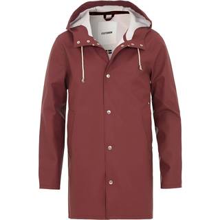 Stockholm Raincoat Burgundy - Burgundy - S