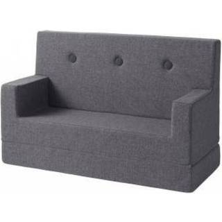 by KlipKlap Kids Sofa, Blue Grey