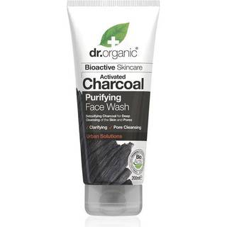 Dr. Organic bioactive skincare activated charcoal purifying face wash 200ml