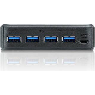Nedis 4-Port Usb Switch Sort