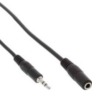Stereo MiniJack forlængerkabel (3.5 mm. stereo MiniJack hun - han) | PRIS-MATCH