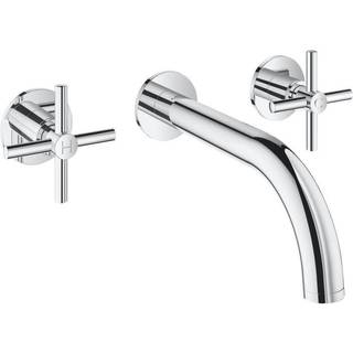 Grohe Atrio, vægmont. håndv 3h 3-hulsbatteri, kryds design