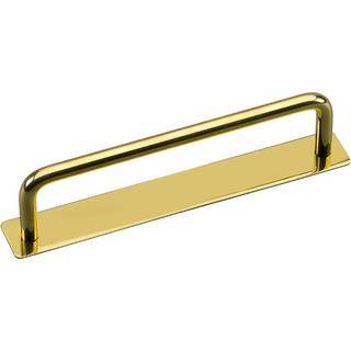 Beslag Design Royal greb, 128 mm, poleret messing