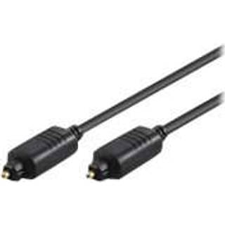 MICROCONNECT Toslink M-M 2m Black
