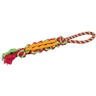 Denta Fun twisted stick, rope with natural rubber, 4 cm/37 c