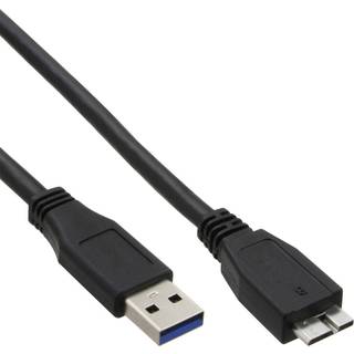 USB 3.0 kabel - USB-A han / USB Micro B han - 0.5 m